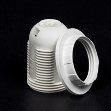 Патрон люстровый пластиковый White с юкой