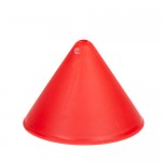 Plastic ceiling fastener cone red